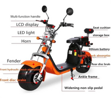 Load image into Gallery viewer, G-028 E Bike Harley Dual battery 1500W 60V 24Ah - E-Scooter UAE Hub