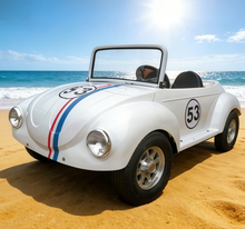 Load image into Gallery viewer, Mini Beetle 150CC Petrol Power with 2 Seat Mini Cart For kids Teens Age 8+