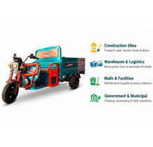 Load image into Gallery viewer, CHENXIAN 1.6-meter Tricycle For Dump Material handling & Construction industry