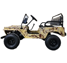 Load image into Gallery viewer, 2026 new Land cruiser military accent mini gasoline jeep 150CC 2-seater