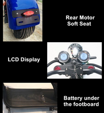 Load image into Gallery viewer, X1 Harley fat tire E bike 60V 12Ah 3000W - E-Scooter UAE Hub