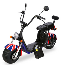 Load image into Gallery viewer, X3 Big Harley E Bike dual seater 60V 12Ah 1500w - E-Scooter UAE Hub