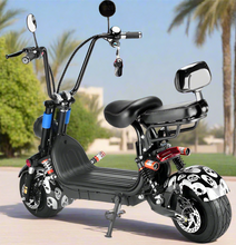 Load image into Gallery viewer, Small Harley E Bike Two seat 48V 15Ah 1000W - E-Scooter UAE Hub