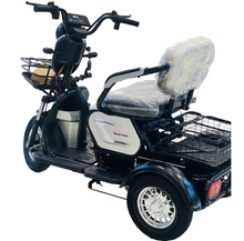 Load image into Gallery viewer, X7 3 Wheels Electric Scooter 3 Seat 600W Brushless Motor 48V 20Ah Battery