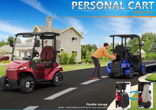 Load image into Gallery viewer, Luxury Electric Golf Cart 01 seater