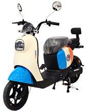 Load image into Gallery viewer, Aster Vespa Style Electric Bike 48V 12Ah 800W