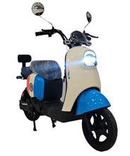 Load image into Gallery viewer, Aster Vespa Style Electric Bike 48V 12Ah 800W