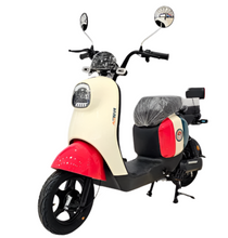 Load image into Gallery viewer, Aster Vespa Style Electric Bike 48V 12Ah 800W