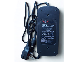 Load image into Gallery viewer, Electric Scooter Lithium Battery Charger, 48V 2A,3A | 60V,2A | 36V 2A Mi charger with LED Charging Indicator for Rohan Wing Scooters, Fast Charging