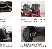 Load image into Gallery viewer, MTM Breeze Luxury - Lifted Electric Golf Cart 04 ,06 seater