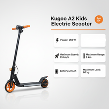 Load image into Gallery viewer, Kugoo A2 Kids Electric Scooter Age 5+