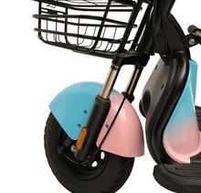 Load image into Gallery viewer, Mobility Electric Scooter with Basket Kids Seat Perfect for Leisure