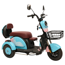 Load image into Gallery viewer, Mobility Electric Scooter with Basket Kids Seat Perfect for Leisure