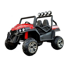 Load image into Gallery viewer, kids Buggy Double Seater 4x4 Electric Ride On Car 12V- Red Age 2-8 Years