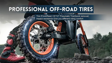 Load image into Gallery viewer, Kugoo Wish01 EV Dirt Bike 3000W Off Road - E-Scooter UAE Hub