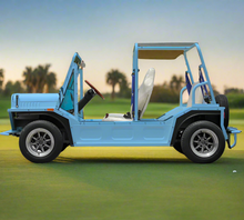 Load image into Gallery viewer, Mini Moke Electric Sightseeing Buggy Car Moke 4 Seater Golf Cart-Full Aluminium Body