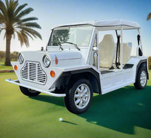 Load image into Gallery viewer, Mini Moke Electric Sightseeing Buggy Car Moke 4 Seater Golf Cart-Full Aluminium Body