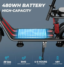 Load image into Gallery viewer, Windhorse C3 Electric Scooter 500W 10Ah