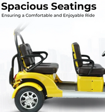 Load image into Gallery viewer, Premium 4 Seater Electric Golf Cart