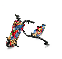 Load image into Gallery viewer, Kids 360 drift electric scooter With Colorful lights sound fun 03 speed modes 36V 3.4Ah