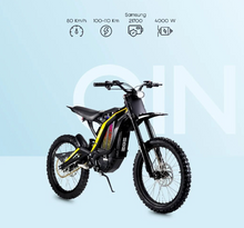 Load image into Gallery viewer, Natkie Electric Dirt Bike 72V 30Ah 4000W