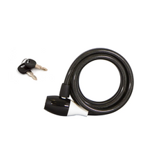 Load image into Gallery viewer, Spartan Cable Lock 180cm – Silver/Black
