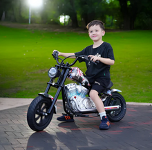 Load image into Gallery viewer, Childrens harley Electric Motor Cycle with Bluetooth & LED Lights 2025 new