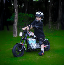 Load image into Gallery viewer, Childrens harley Electric Motor Cycle with Bluetooth & LED Lights 2025 new