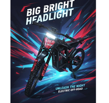 Load image into Gallery viewer, Windhorse Y1 Electric Dirt Bike Best Mid Ranger With 60V 35Ah- Removable Battery 3000W Motor