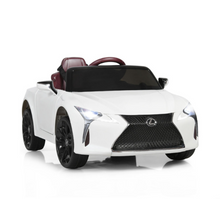 Load image into Gallery viewer, Lexus LC500 Ride on Car White Age 3-8