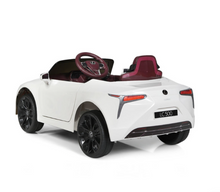 Load image into Gallery viewer, Lexus LC500 Ride on Car White Age 3-8