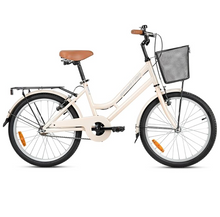 Load image into Gallery viewer, Spartan 20" Kids Classic City Bike – White Ash Age 6-9 Years
