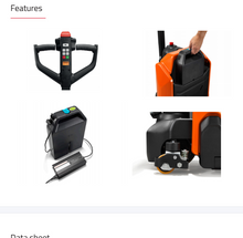 Load image into Gallery viewer, BT Tyro Electric Powered Material Handling Pallet Truck-1.5 Ton