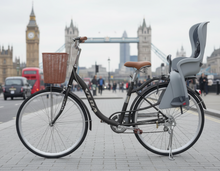 Load image into Gallery viewer, City Bike With Rear child Carrier Seat