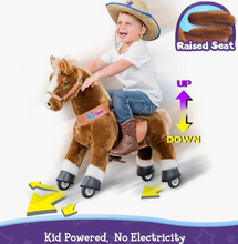 Load image into Gallery viewer, PonyCycle Ride-On Horse Toy for Boys & Girls (Age 3–5) – Brown