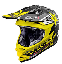 Load image into Gallery viewer, JUST1 Kids Rockstar 2.0 Matte Helmet – Lightweight Youth Motocross Helmet
