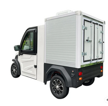 Load image into Gallery viewer, Electric Mini Freezer Cart with 2-Seat 600kg Payload