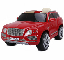Load image into Gallery viewer, Bentley Kids Ride-On Car 12V – Red Age 3-8 Years