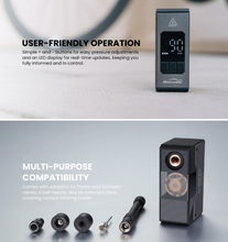 Load image into Gallery viewer, Magicshine AIRRO Mini Bicycle Tire Inflator Pump