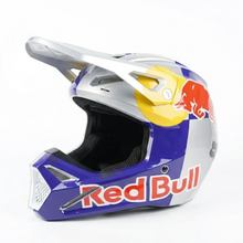 Load image into Gallery viewer, Premium Red Bull Solid V1 Full Face Racing Aerodynamic Motocross Helmet