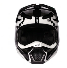 Load image into Gallery viewer, FOX Racing V1 Supreme Motocross Off Road Dirt Bike Motorcycle Helmet Black & White