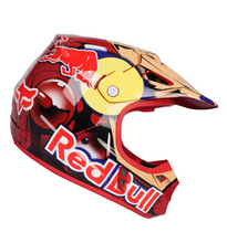 Load image into Gallery viewer, Fox Racing Red Bull Edition Full Face Helmet Carbon Graphic MX