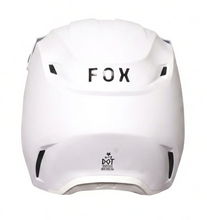 Load image into Gallery viewer, Fox V1 Solid Helmet Matte White MX Helmet