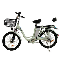 Load image into Gallery viewer, Fashionable Electric Bike with rear Seat Bike For mom & kid
