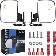 Load image into Gallery viewer, Golf Cart Side Mirror Electric For LVTONG,EXCAR,EZGO,E1