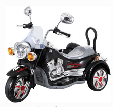 Load image into Gallery viewer, Luxury electric 3-Wheel Ride-On Sidecar Bike Age 4-7