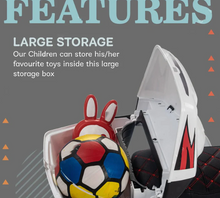 Load image into Gallery viewer, Harley-Style Tri Glide Kids Ride-On Motorcycle with 3 Wheels and Hand Throttle Age 3-6