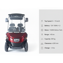 Load image into Gallery viewer, Electric Golf - Mobility Scooter