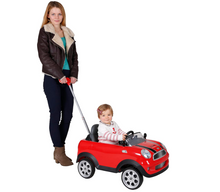Load image into Gallery viewer, Rollplay MINI Cooper Push Car – Red, pink