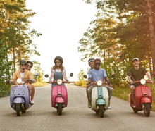 Load image into Gallery viewer, Aster Vespa Style Electric Bike 48V 12Ah 800W